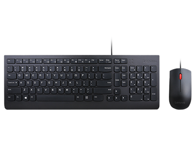 Combo de teclado y mouse con cable esencial Lenovo (español 172)